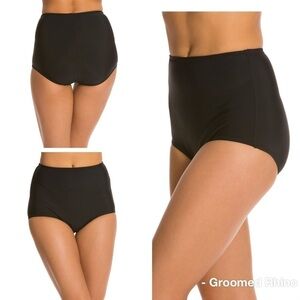 Topanga High Waisted Full Coverage Swim Bottoms Size 8